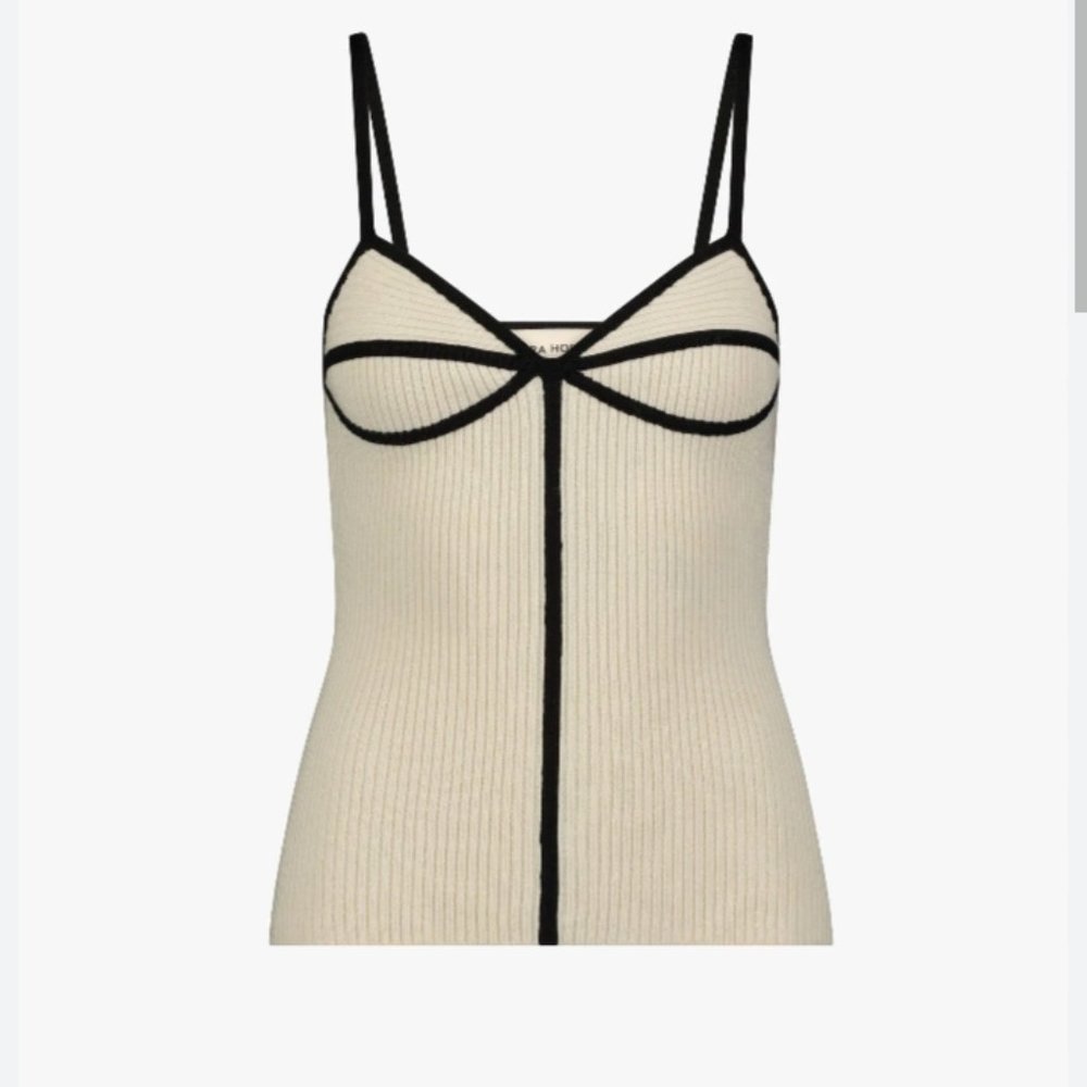 Mara Hoffman Joya Top in Natural, Size Medium